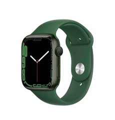 Смарт-годинник Apple Watch Series 7 GPS 45mm Green Aluminum Case With Green Sport Band (MKN73)