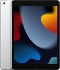 Планшет APPLE iPad 10.2 Wi-Fi + Cellular 256GB Silver (MK4H3RK/A), Сріблястий, Сріблястий