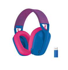 Навушники з мікрофоном Logitech G435 LIGHTSPEED Blue (981-001062), синий